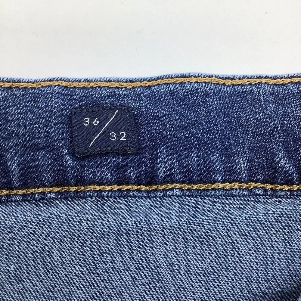 Lucky Brand Mens 410 Athletic Straight Denim Jeans Size 36 x 32 (Actual 38 x 31)
